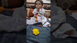 Vithu Rayachi Pandhari  My Niece Samartha babyphotography vitthal ytshorts youtubeshorts [upl. by Nelle]