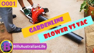 Gardenline Blower vs Vac [upl. by Velvet]