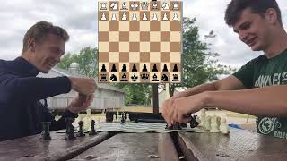 Two ANTICHESS MASTERS Play Over the Board LIVE [upl. by Anoif894]