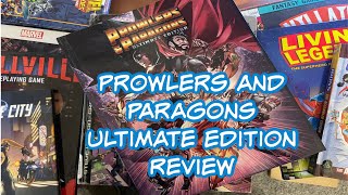 Prowlers and Paragons Ultimate Edition Superhero RPG review [upl. by Ahsikram799]