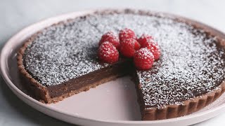 Silkiest Chocolate Tart [upl. by Virendra]