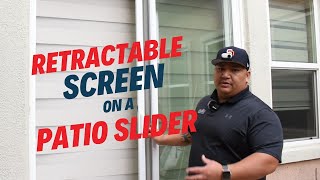 Invisible Retractable Screen for Patio Sliders [upl. by Gnemgnok]