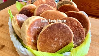 Gorditas de elote 🌽 para el desayuno SIN HORNO 😋 [upl. by Necyla926]