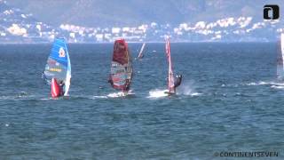 PWA Slalom World Cup Costa Brava 2013  Winners Final Elimination 4 [upl. by Lesnah]