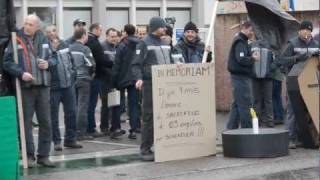 Schindler ECS Illzach 16022012 Manifestation [upl. by Ahsienal]