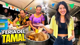 FERIA del TAMAL 🫔 ¡Un Festín De SABORES MEXICANOS 4K [upl. by Leesa]