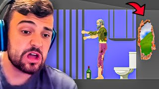 ESCAPA DE LA CÁRCEL  Happy Wheels [upl. by Tak552]