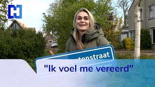 Na drie keer Olympisch goud wint schaatskoningin Irene Schouten haar eigen straatnaambord [upl. by Ahselet379]