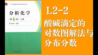 分析化学 Lecture 2 2 酸碱滴定法“带你细细讲讲对数图解法” [upl. by Anoved]