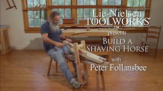 quotBuild a Shaving Horsequot with Peter Follansbee  Preview [upl. by Lederer]