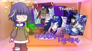 Team 7 react to Hinata Hyuga 45  🇧🇷🇺🇲🇪🇸 [upl. by Otilrac]