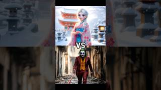 Elsa vs Joker Harley Quinn Loki Scarlet Witch Wonder Woman [upl. by Nosnirb446]