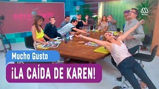 La caída de Karen  Mucho Gusto 2016 [upl. by Ennaillek]