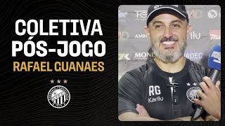 Coletiva pósjogo  Novorizontino 0x1 Operário Ferroviário  Rafael Guanaes [upl. by Iroc953]