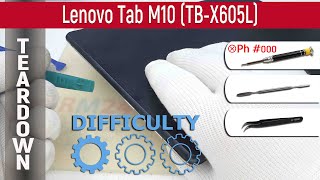 Lenovo M10 Plus 3rd Gen Display Wechseln  Akku Austauschen  Screen Replacement [upl. by Neirad]