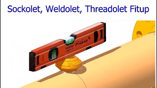 How to Fit up Weldolet Threadolet and Sokolet [upl. by Ailedamla]