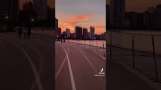 Sunset in Chicago 💕 puestadesol chicago sunset vlog [upl. by Turnbull]