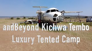 andBeyond Kichwa Tembo Luxury Tented Camp  Masai Mara Kenya [upl. by Roselia]