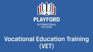 Vocational education and training VET [upl. by Maeve]