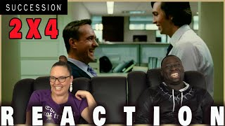 Succession 2x4 Safe Room Reaction FULL Reactions on Patreon [upl. by Kcirtapnaes917]