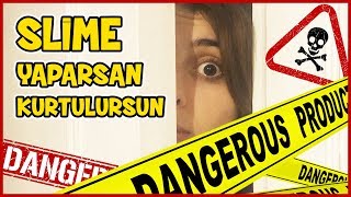 Odada Kilitli Kaldık Slime Yaparsan Kurtulursun Challenge Dila Kent [upl. by Shakespeare460]