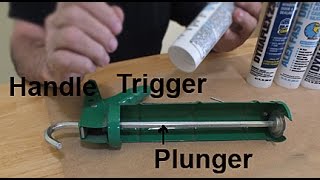 How to Set Up and Use a Caulking Gun [upl. by Ahseinod]