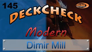 Dimir Mill  Modern DeckCheck  145  SpielRaum Deutsch [upl. by Taryne]