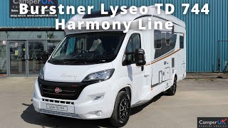 Burstner Lyseo TD 744 Harmony Line Motorhome For Sale at Camper UK [upl. by Ifok]