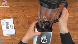 Unboxing and Testing SILVERCREST 600 W BLENDER from Lidl 5 Speed 1750 ml  Bob The Tool Man [upl. by Anavi]