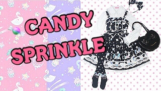 ANGELIC PRETTY CANDY SPRINKE JSK COORDINATE IDEA ｜LOLITA FASHION TIPS [upl. by Clapp975]