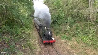 GWR 062T 5643 at the Boness Railway 15th October 2017 [upl. by Atnwahs]