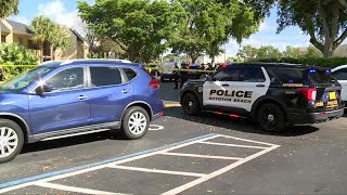 1 dead in shooting at Boynton Beach apartment complex located near 3 schools [upl. by Stormi]