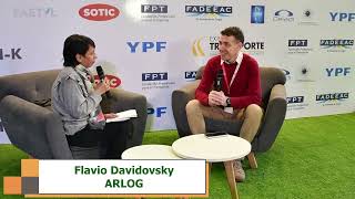 Expo Logistik 2024  Entrevista a Flavio Davidovsky de ARLOG [upl. by Nnylamme]