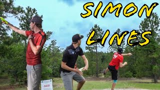 SIMON LIZOTTES quotSIMON LINESquot VS NORMAL ROUTES  DISC GOLF COMPILATION [upl. by Lazar672]