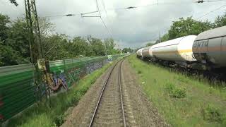 Train cab ride Viersen GüterbahnhofVenlo 20240531 [upl. by Harper]