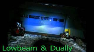 Rigid Dually 2x2 vs Lightforce vs HID Night shot comparison [upl. by Enyrhtac]