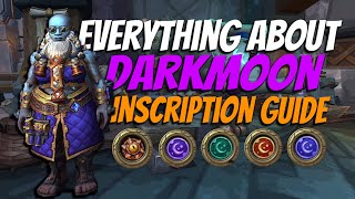 WoW The War Within  Inscription Profession Guide  Darkmoon Decks amp Sigils  Treatise amp Contracts [upl. by Nashom5]