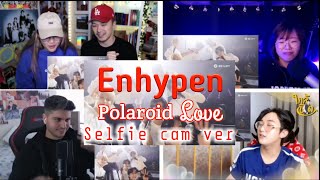 Enhypen quotPolaroid Lovequot Selfie cam ver  Reaction Mashup [upl. by Blood594]