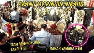 AKANG NIKAH‼️TEAM SEMVACK JADI SAKSI🤭‼️ [upl. by Kenneth78]