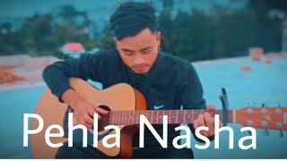 Pehela Nasha  Sadhana Sargam amp Udit Narayan fingerstyle guitar cover [upl. by Flinn]