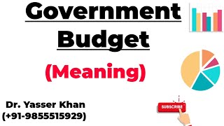 Government Budget  Meaning [upl. by Ier]