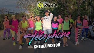 TELEPHONE BY SHEENA EASTON  ZIN PAXS  LACAO ZBABES RETRO ZUMBA 2023 PALAWAN [upl. by Jorie]