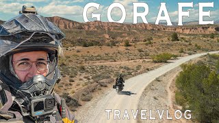 Episode 16  desert of Gorafe Andalusia  Solo motorbike Travel [upl. by Eisned150]