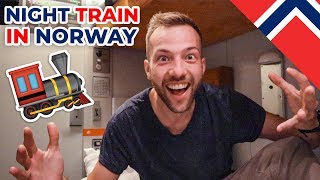 NIGHT TRAIN IN NORWAY First class sleeper review [upl. by Nemrac]