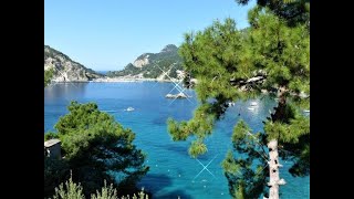 Paleokastritsa Akrotiri Beach Hotel and Corfu Town [upl. by Fish]