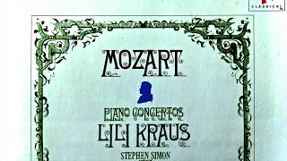 Mozart  Piano Concertos No2021222324252627  Presentation Centurys record  Lili Kraus [upl. by Brier]