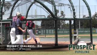 Bobby Dalbec Prospect Video 3b University of Arizona [upl. by Saint]