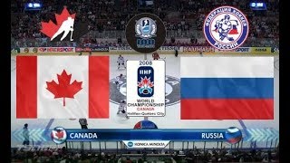 Чемпионат Мира 2009 Финал  Russia  Canada  Final  HD 50fps [upl. by Norm]