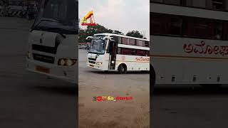 Amoghavarsha Kkrtc NonAC Sleeper Ksrtc Karnataka🤍😇 ksrtc kkrtc karnataka travel amoghavarsha [upl. by Ruhtra]