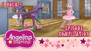 Angelina Ballerina  Full Episode Compilation  Angelinas Sleepover amp Angelinas Lost Ice Skates [upl. by Powers]